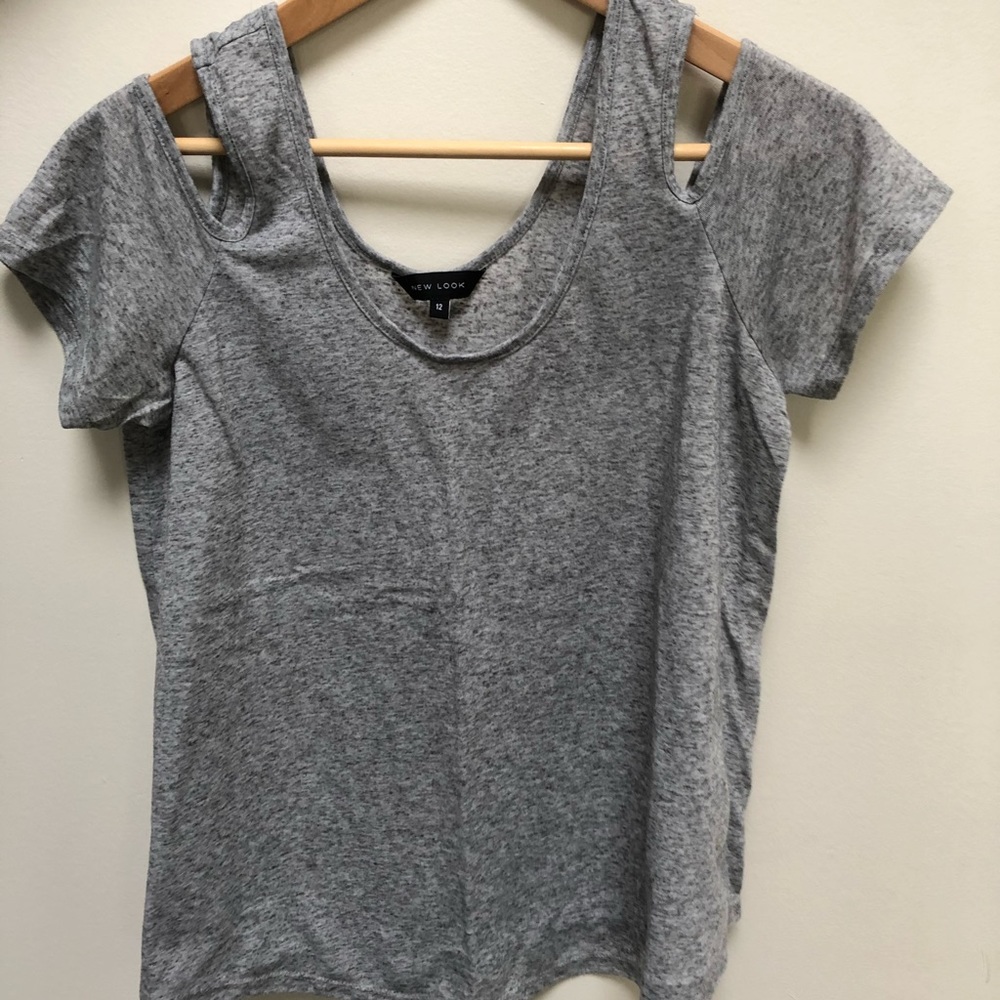 Grey Top New Look